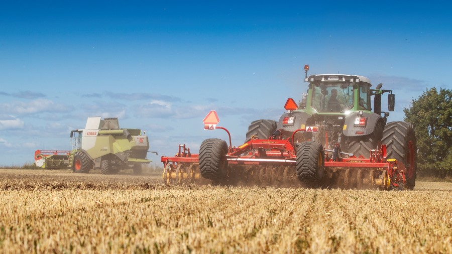 Väderstad farm harvest