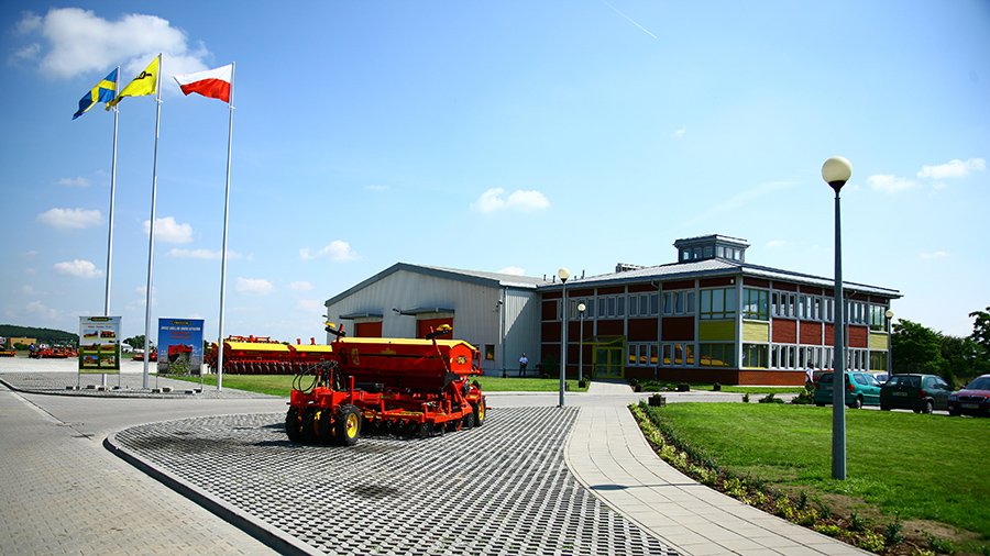 Väderstad's office in Poland, a small copy of the main office